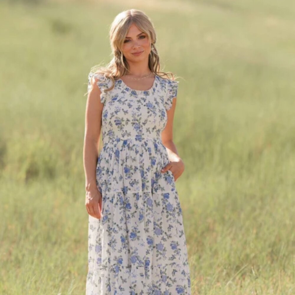 JessaKae Blue Chloe Dress 2X